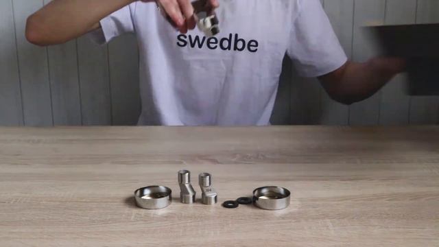 Распаковка смесителя для душа Swedbe Venado 1620 смотреть онлайн