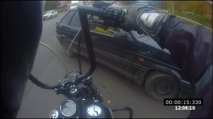 Мото Ситуация. Клин 01.10.2021. Ушел от столкновения..