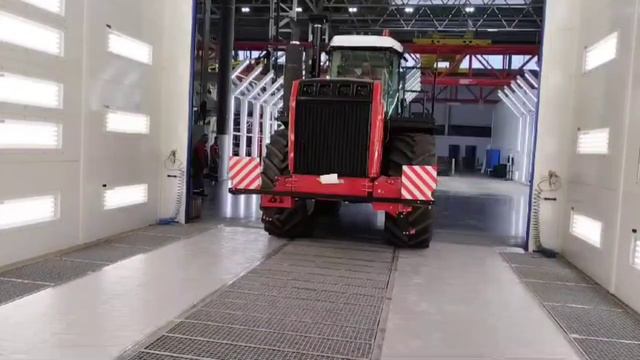 Окрасочно-сушильная камера для спецтехники