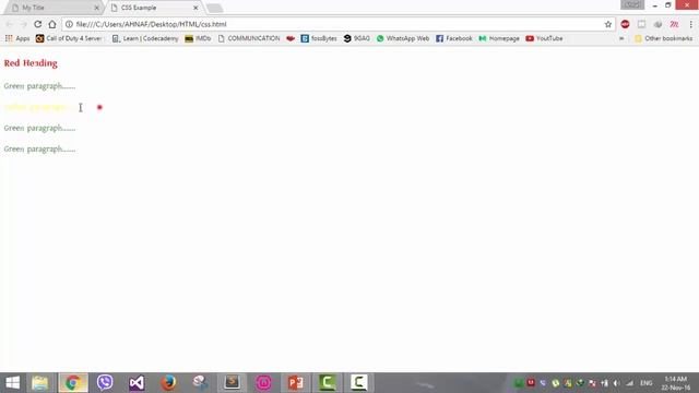 HTML Video Tutorial Part 4 - HTML CSS
