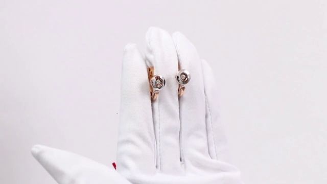 Золотой комплект для женщин кольцо, серьги, подвеска AQUAMARINE с танцующим бриллиантом.mp4
