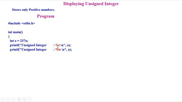 15 B Data Types - Integers | Signed, Unsigned, Long, Long Long Integers | C Programming