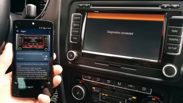 RNS 510 Navigation OBDeleven bluetooth device for Android firmware update 3.4 instal secret menu ma смотреть онлайн