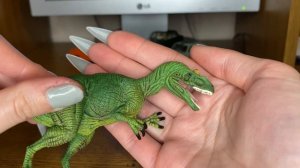 86. Обзор фигурки Safari LTD аллозавр (2007, арт. 284929)