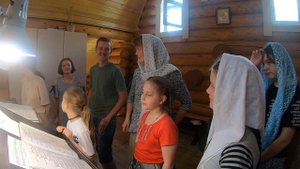 Петь для неба...Детский хор. Аллилуйа. Прокимен Вознесения.