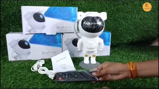 Astronaut Galaxy Star Projector Light | Robot Star Light | Astronaut Projector Colorful Star Light✨