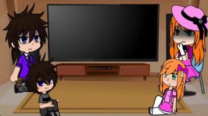Past aftons react to Future Michael as kokichi { saiouma }//very lazy//￼•KARMA•