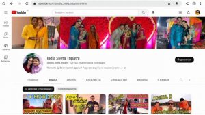 India Sveta Tripathi Доход с монетизации контента на Youtube