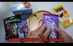 Асмр шоколадный🍫распаковываю и похрустываю вкусным шоколадками и конфетами🍦для вашего УДОВЛЕТВОРЕН