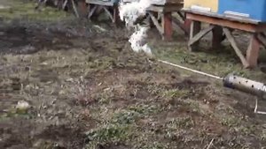 Самодельная дым пушка.