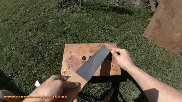 Как очень просто ЗАТОЧИТЬ НОЖ до бритвенной остроты за 2 мин. смотреть онлайн