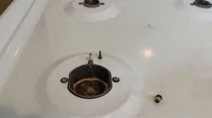 Чистка форсунки/жиклёра на плите газовой.