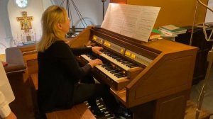 Salvatore Passantino, Preludio Gregoriano, performed by Tatyana Kalashnikova.  Vladimir, Russia