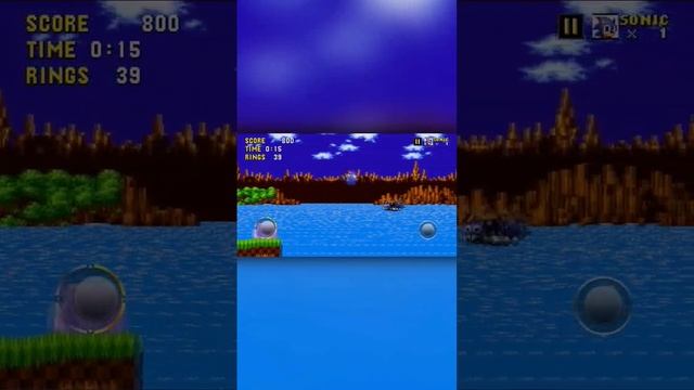 Мобильный Sonic 1 на Android #sonic #соник