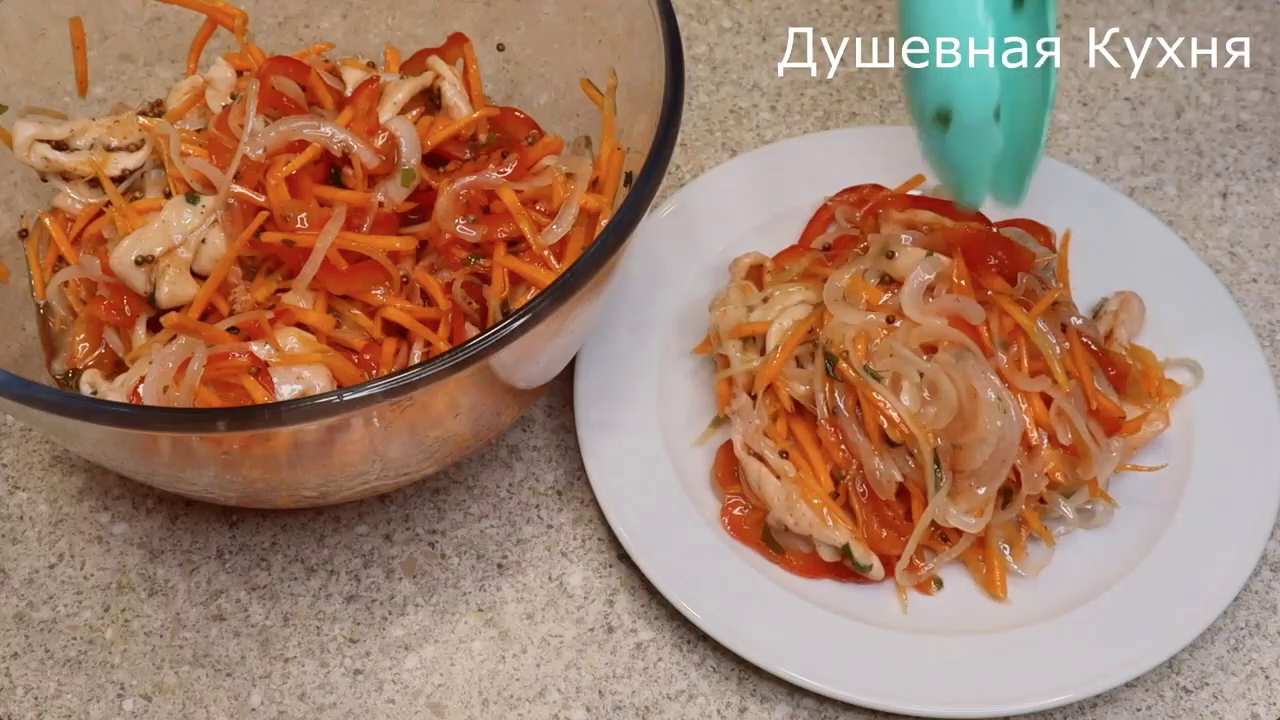 Две Бомбически Острые Закуски с Кальмарами! смотреть онлайн