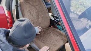 Обзор накидок с подогревом «Karcle» для автокресла