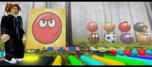 Обучалки-приключалки. Красный Шарик обби. Roblox.