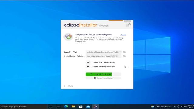 Como Instalar Eclipse IDE En Windows 10 / 11 смотреть онлайн
