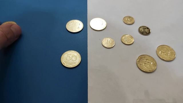 10 копеек Чистка монет Украины из низкоуглиродистой стали гальваника штемпельный блеске копеек 2014 смотреть онлайн