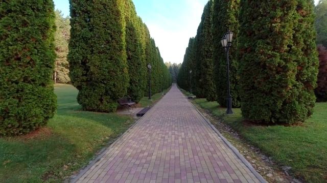 Кисловодский парк в октябре | Утренняя прогулка | Долина роз