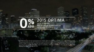 Regal Kia Optima Black Friday Event