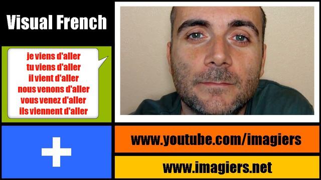 [Visual French lesson] Aller - Passé récent смотреть онлайн