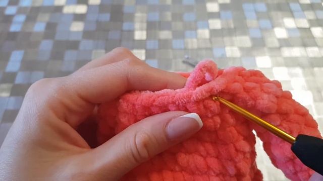 Как красиво закончить вязание. Аккуратный край крючком. смотреть онлайн