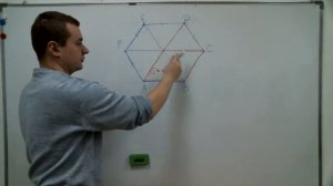 Свойства правильного шестиугольника. Сравнение площадей. Разбор задачи из стереометрии.