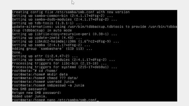 Tutorial Konfigurasi Samba Server Debian 8 смотреть онлайн