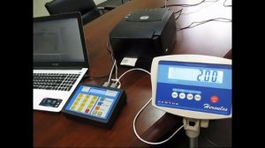 Весы с печатью этикеток