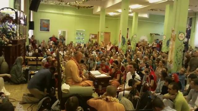 2017.05.04 Чт. - СПб КЦ Гаура. Е.С. Индрадьюмна Свами Махарадж