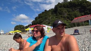 #8 | Грузия.Пляж в Квариати! Вид на море с гор.