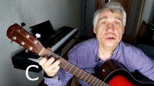 Самый простой вариант "В лесу родилась ёлочка" на гитаре