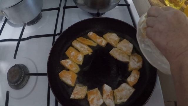 ЖАРЕНАЯ ТЫКВА под чесночным соусом смотреть онлайн