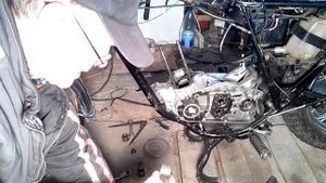 Иж планета спорт с водяным охлаждением, прививка от вибрации