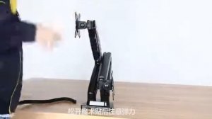 NB - F160   Monitor Arm Mount Assembly Video