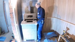 Как собрать ОБЛИЦОВКУ ПРЕЗИДЕНТ чугунной печи ГЕФЕСТ ЗК 25 П одному.