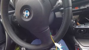 Установка магнитолы  dashboard в BMW е87