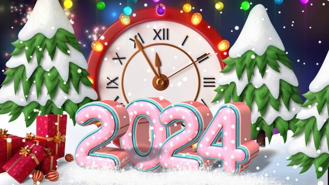 Новогодние Футажи С Новым 2024 годом! Happy New Year 2024! С НОВЫМ 2024 ГОДОМ! ! С ГОДОМ ДРАКОНА!