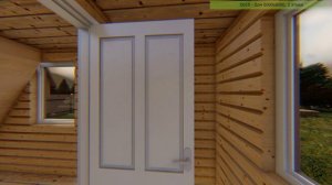 Проект индивидуального жилого дома D018 - 6000х6000 (Project of an individual residential building)