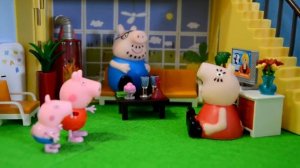 Пеппа и Джордж в аквапарке.Приключения Пеппы.Peppa Pig in aquapark.