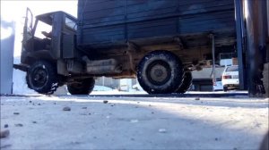 Работа полного привода 4х4 на ГАЗ-66