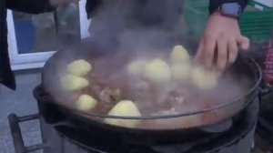 Хашлама в казане из Говядины