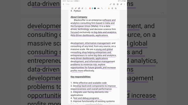 Python Full Stack Developer job l Work from Home jobs 2023 l Python Developer jobs l Latest jobs
