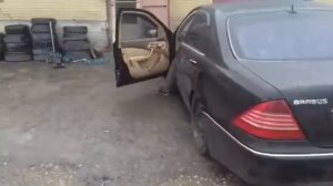 Выхлоп мерседеса w220 brabus