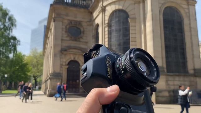 Canon T90 film slr camera film testing смотреть онлайн