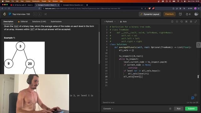 ?Solving All LeetCode Problems with PYTHON ? - 637 Average of Levels in Binary Tree