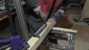 Изготовление одномаршевой лестницы