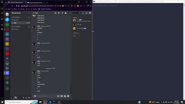 A new | Discord Bot Library! смотреть онлайн
