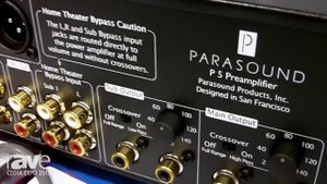 CEDIA 2015: Parasound Talks P5 Preamplifier and A 21 Power Amplifier